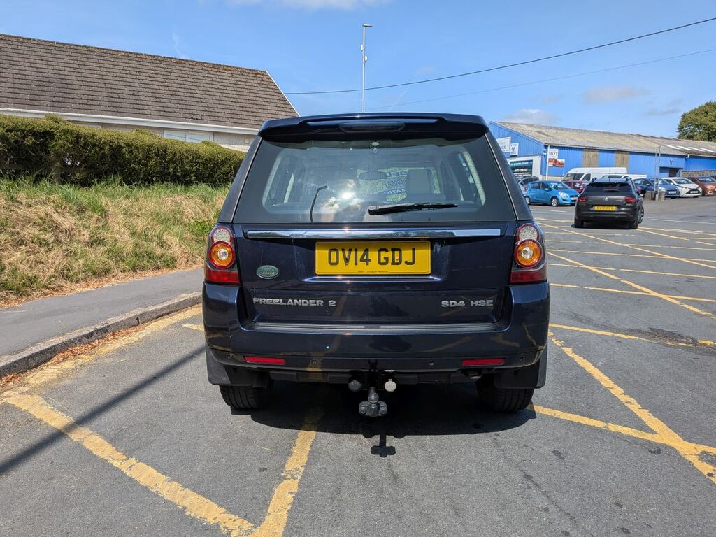 Land Rover Freelander Luxury Hse Sd4 Blue #6