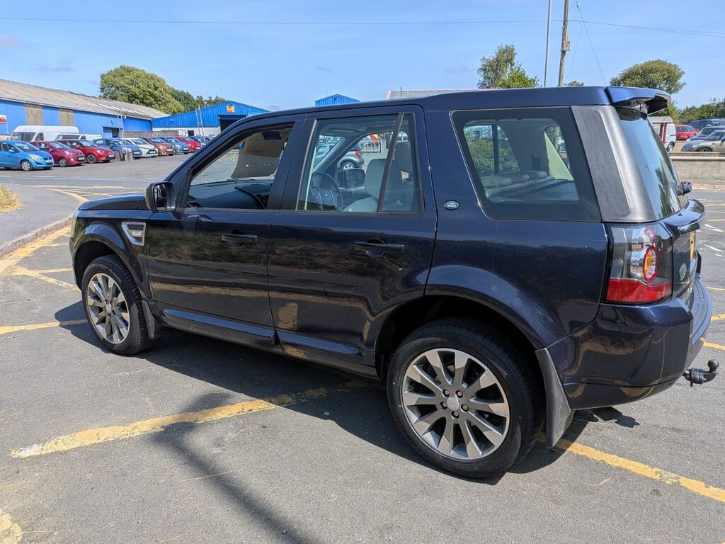 Land Rover Freelander Luxury Hse Sd4 Blue #5