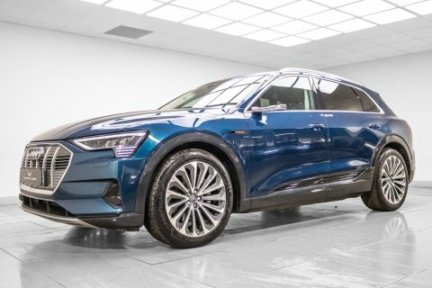 Audi E-tron 55 Quattro Blue #3