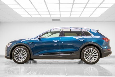 Audi E-tron 55 Quattro Blue #2