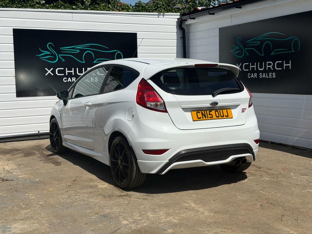Ford Fiesta Hatchback 1.6T Ecoboost St-2 Euro 5 201515 CN15OUJ White #4