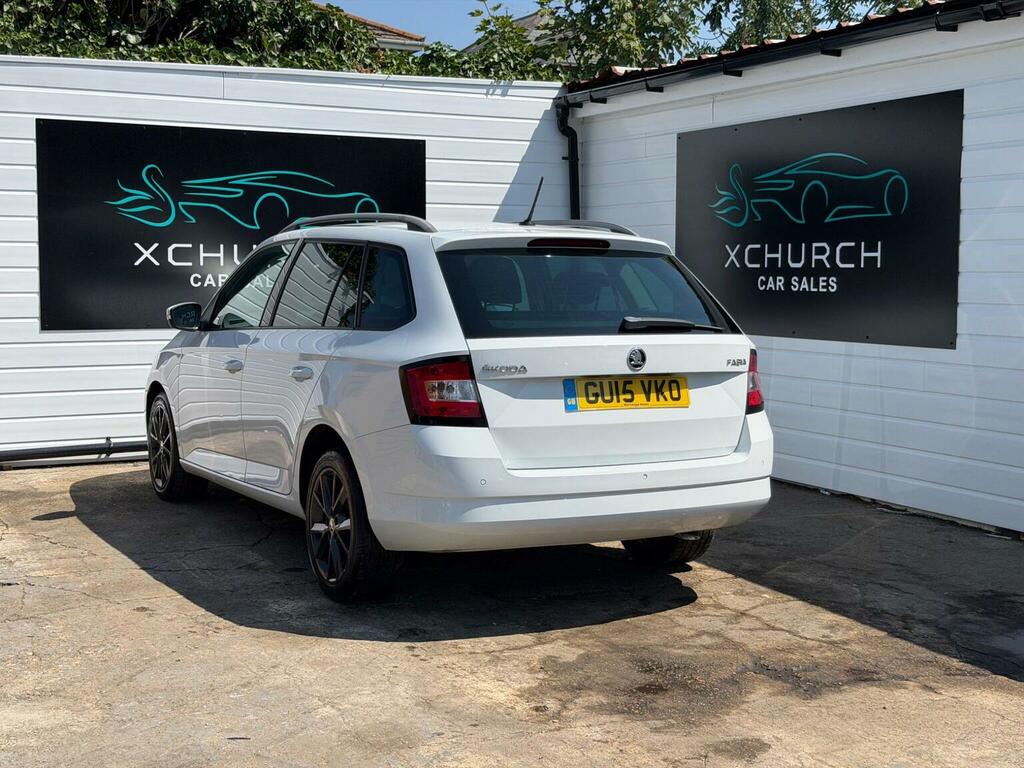 Skoda Fabia 1.4 Tdi Se L Euro 6 Ss White #4