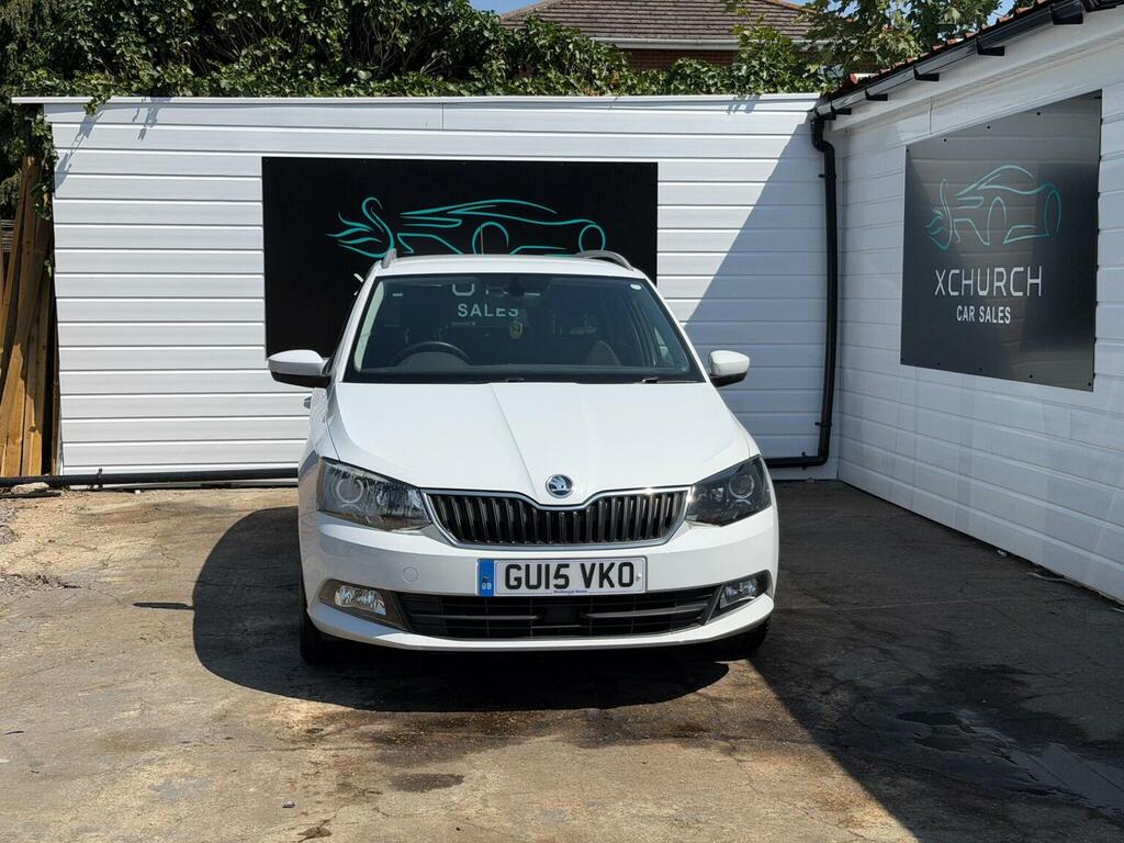 Skoda Fabia 1.4 Tdi Se L Euro 6 Ss White #5