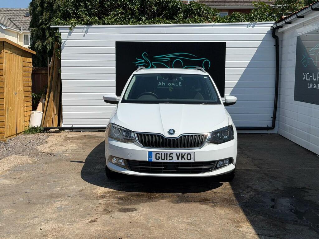 Skoda Fabia 1.4 Tdi Se L Euro 6 Ss White #6