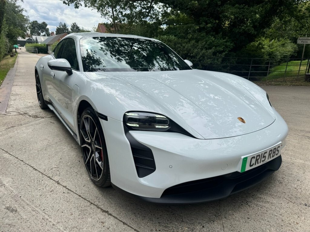 Porsche Taycan Saloon White