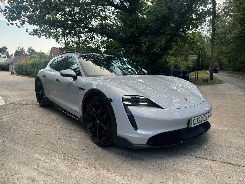 Porsche Taycan Estate Grey