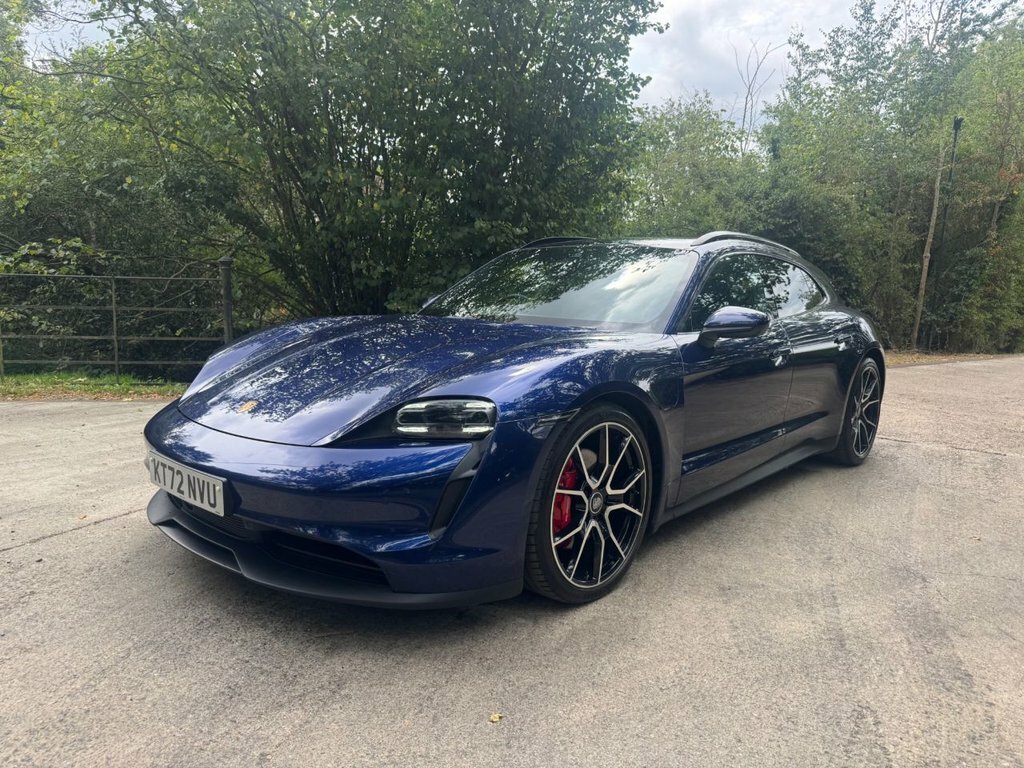 Porsche Taycan Estate KT72NVU Blue #6
