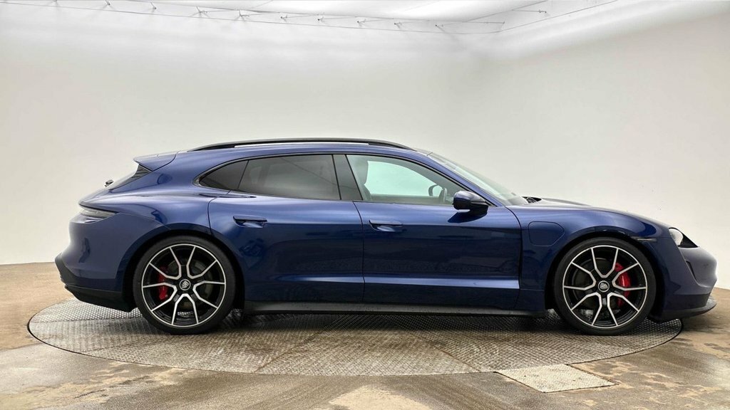 Porsche Taycan Estate Blue #4