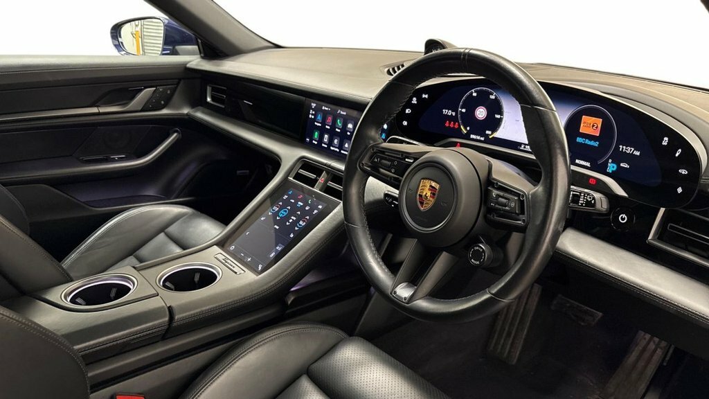 Porsche Taycan Estate Blue #5