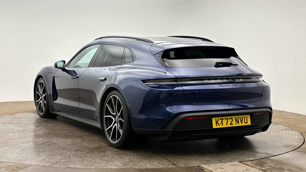 Porsche Taycan Estate Blue #3
