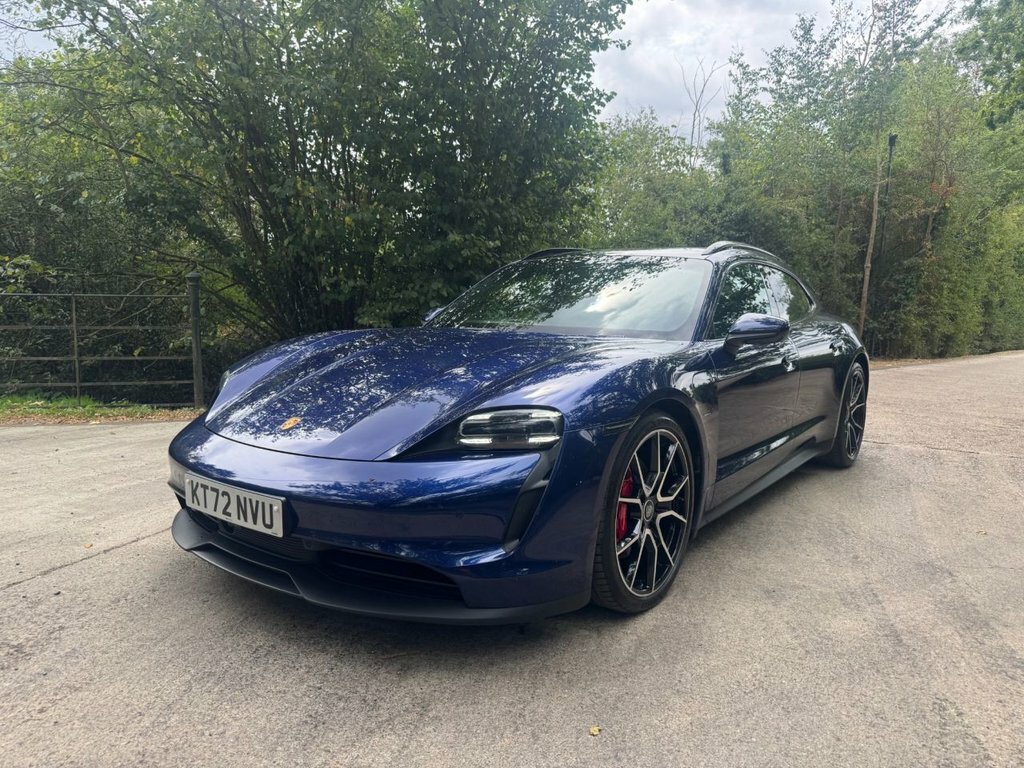 Porsche Taycan Estate KT72NVU Blue #5