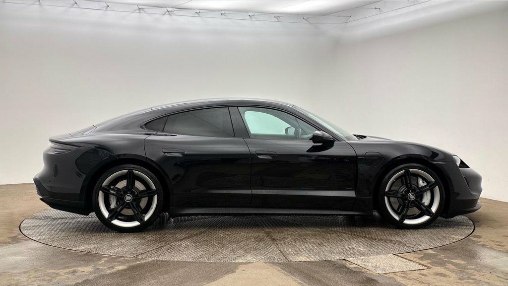 Porsche Taycan Saloon Black #3