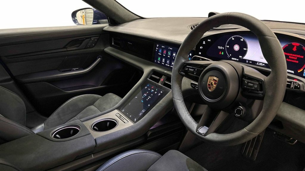 Porsche Taycan Estate Blue #4
