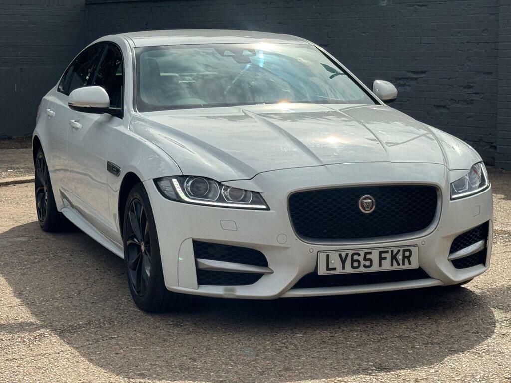 Jaguar XF 2.0D R-sport Euro 6 S S White #5