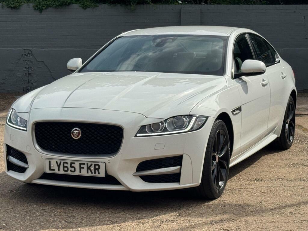 Jaguar XF 2.0D R-sport Euro 6 S S White #3