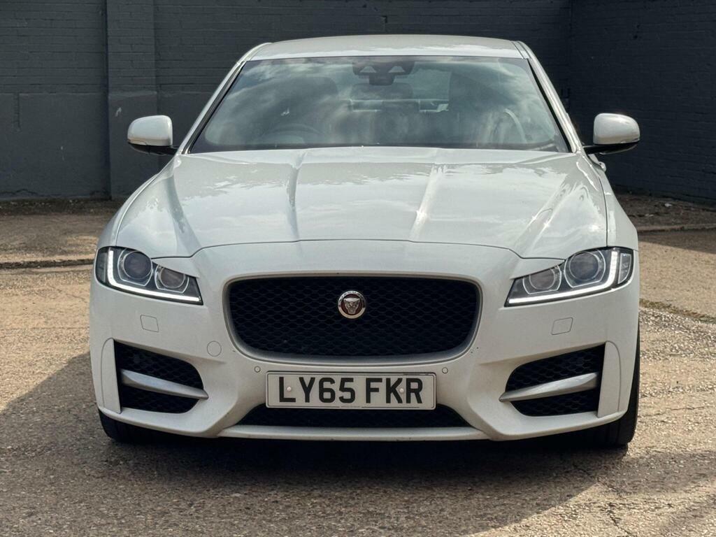 Jaguar XF 2.0D R-sport Euro 6 S S White #4