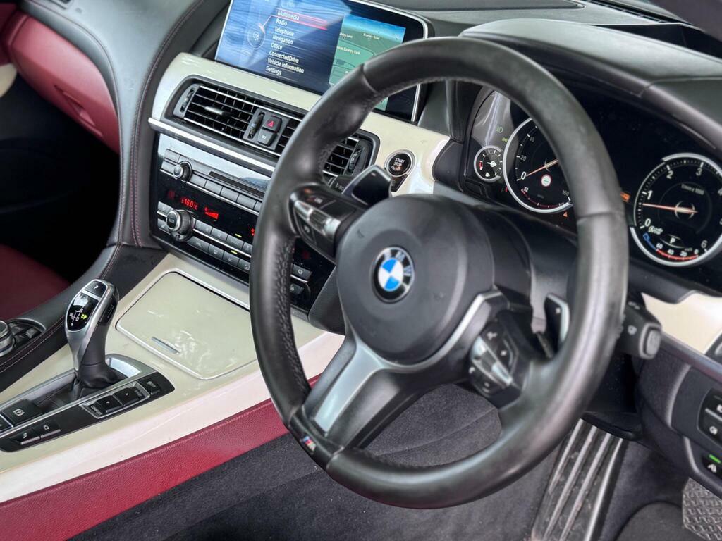 BMW 6 Series Gran Coupe 3.0 640D M Sport Euro 6 S S Black #4