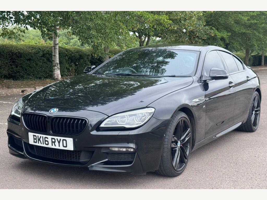 BMW 6 Series Gran Coupe 3.0 640D M Sport Euro 6 S S Black #6