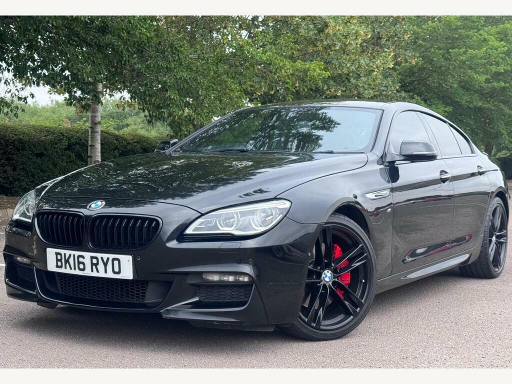 BMW 6 Series Gran Coupe 3.0 640D M Sport Euro 6 S S Black