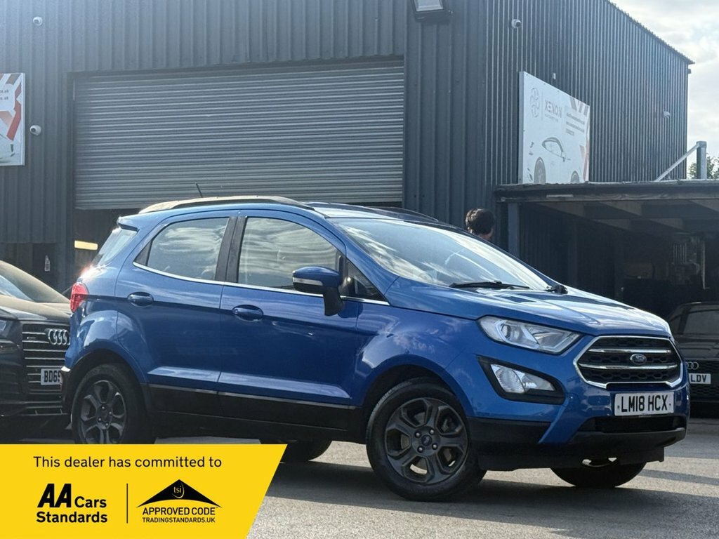 Ford Ecosport 1L Zetec Blue