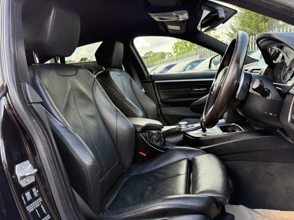BMW 4 Series Gran Coupe 2L M Sport Black #4