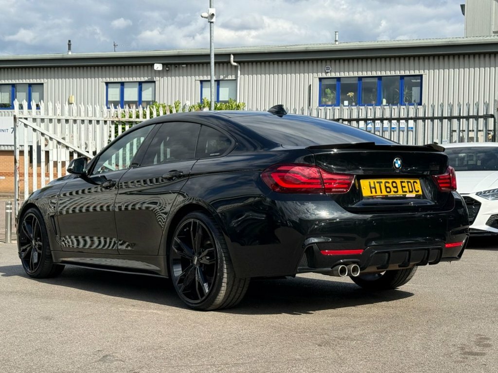 BMW 4 Series Gran Coupe 2L M Sport Black #3