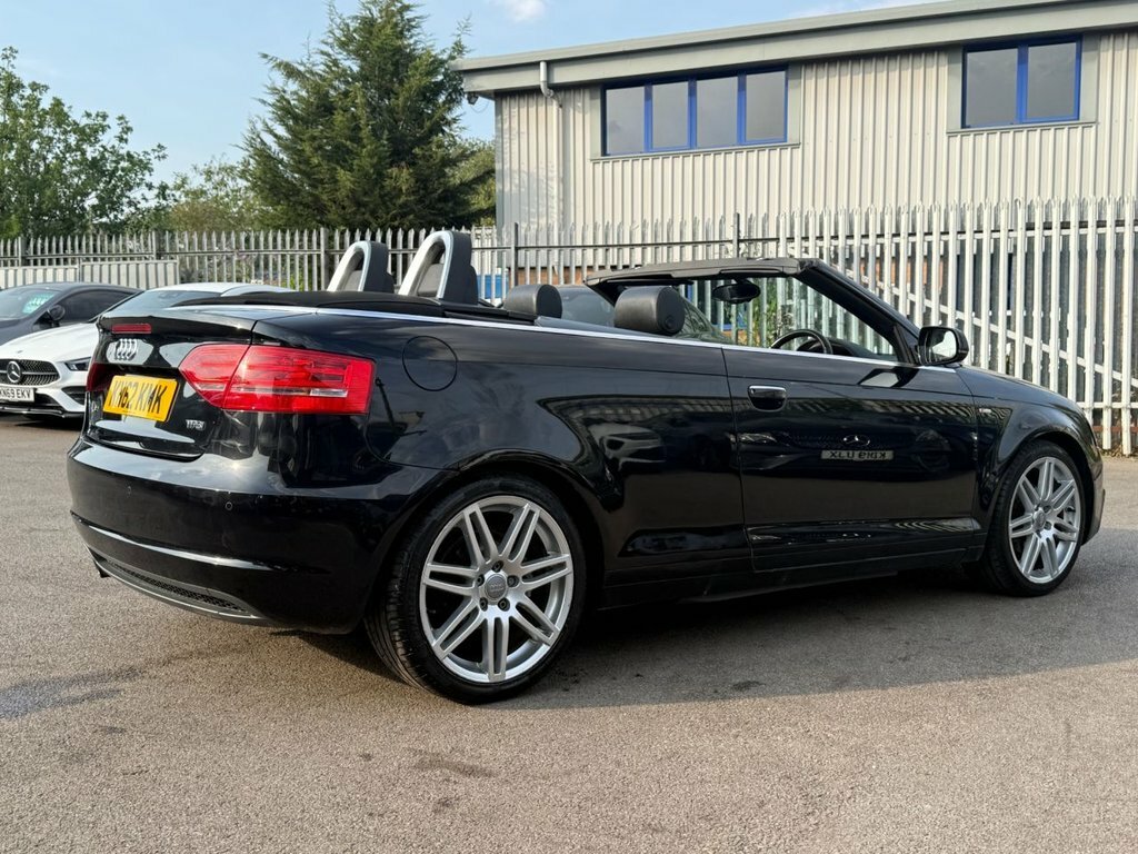 Audi A3 Cabriolet 2L S Line White #18