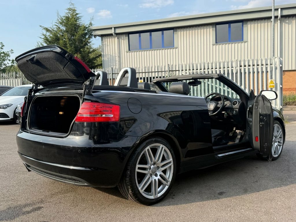 Audi A3 Cabriolet 2L S Line White #11