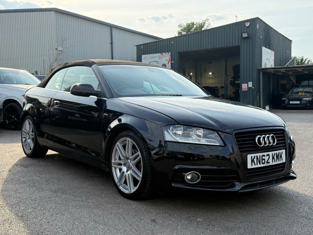 Audi A3 Cabriolet 2L S Line White #57