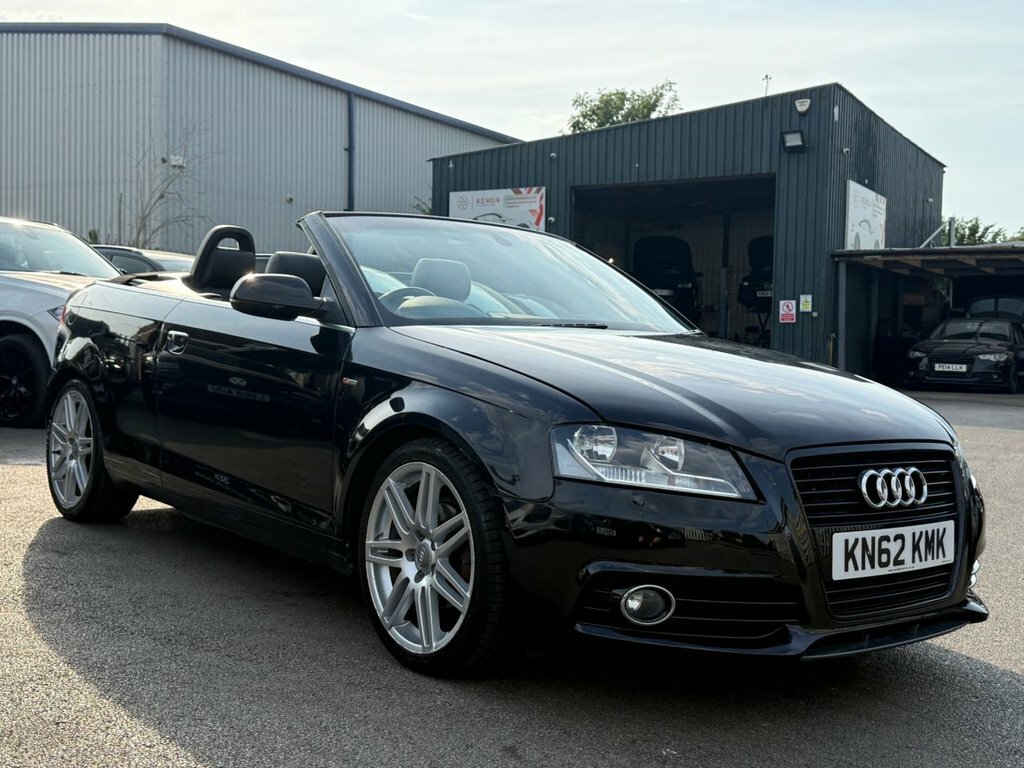 Audi A3 Cabriolet 2L S Line White #16