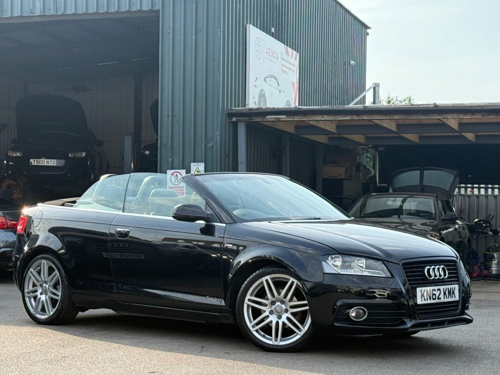 Audi A3 Cabriolet 2L S Line White #14