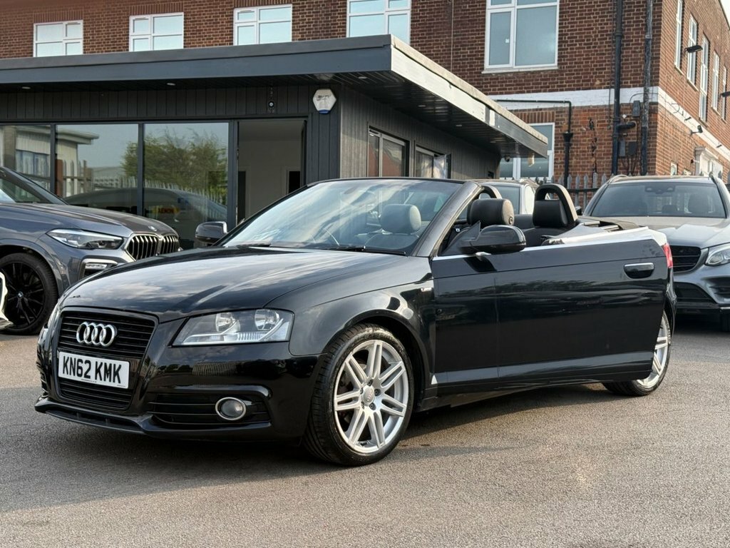 Audi A3 Cabriolet 2L S Line White #9