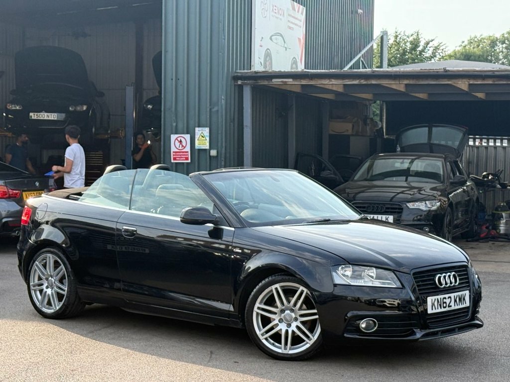 Audi A3 Cabriolet 2L S Line White #15