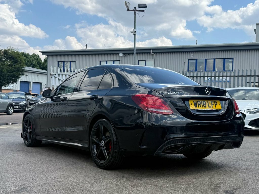 Mercedes-Benz C Class 2.1L Amg Line WR18LFP Black #3