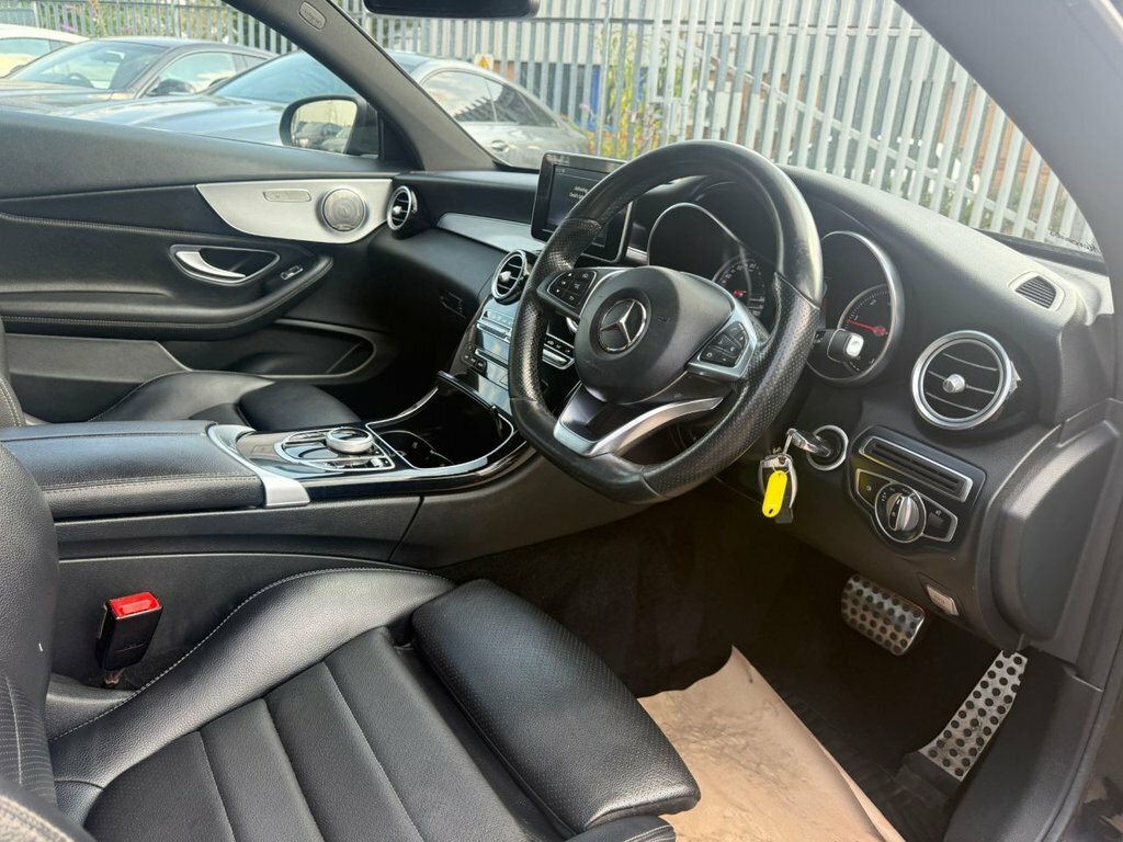 Mercedes-Benz C Class Amg Line Silver #4