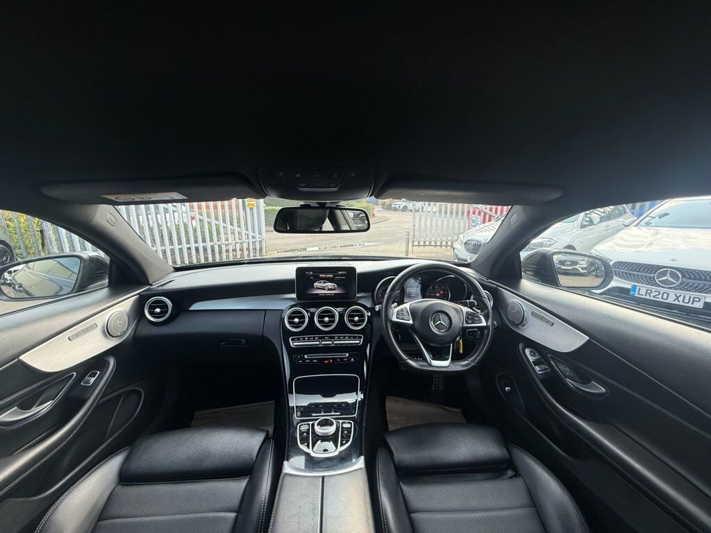 Mercedes-Benz C Class Amg Line Silver #2