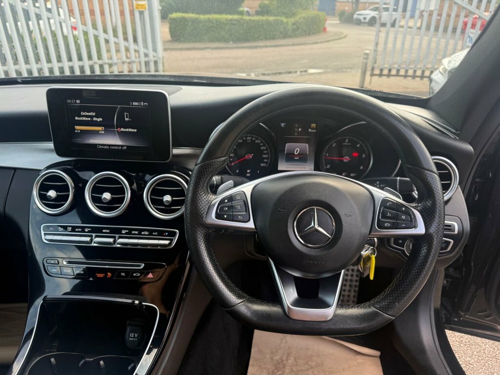 Mercedes-Benz C Class Amg Line Silver #6