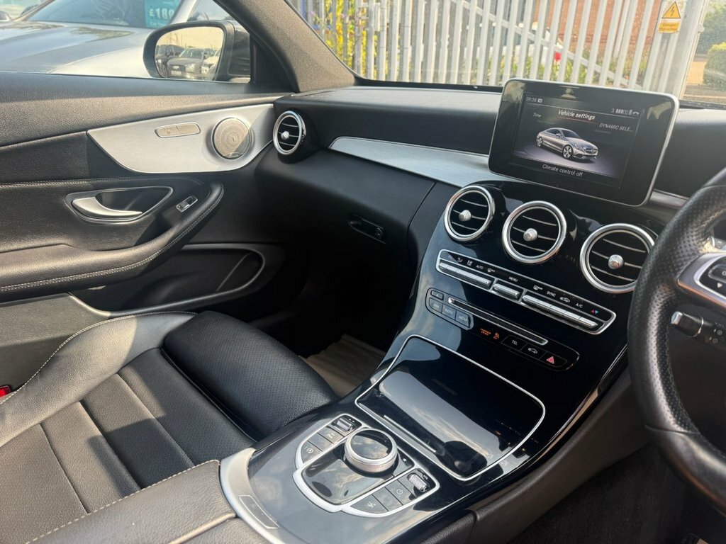 Mercedes-Benz C Class Amg Line Silver #10