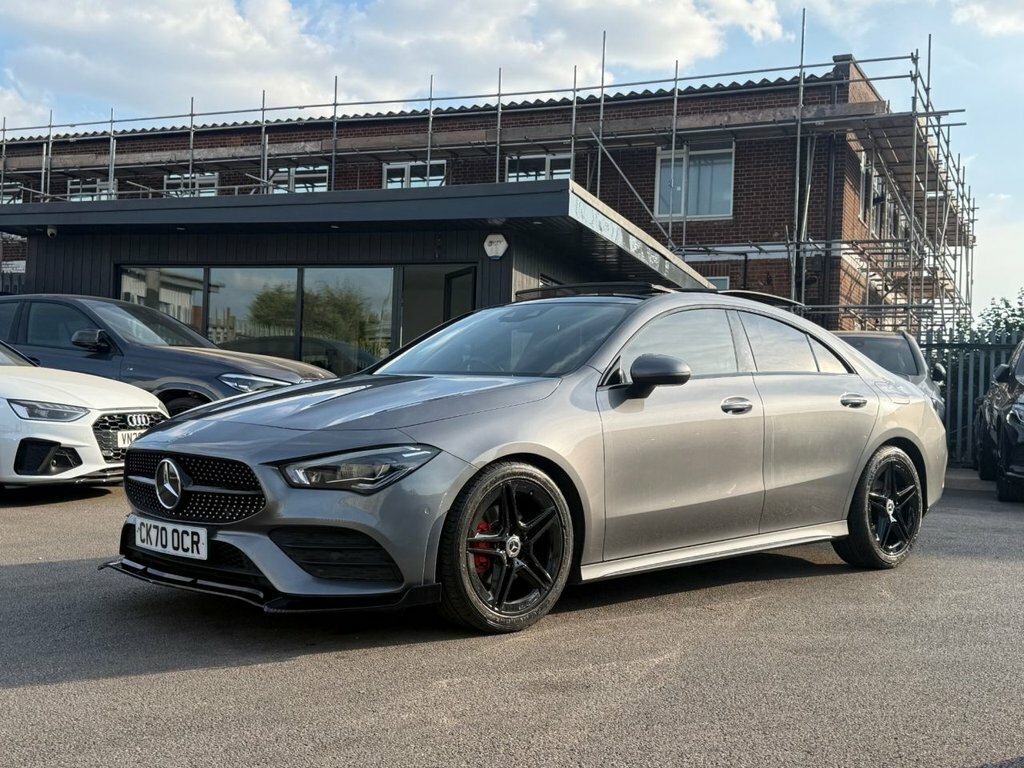Mercedes-Benz CLA Class Amg Line Silver #11