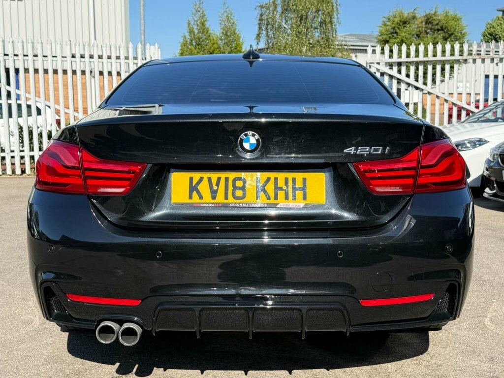 BMW 4 Series Gran Coupe 2L M Sport Black #6