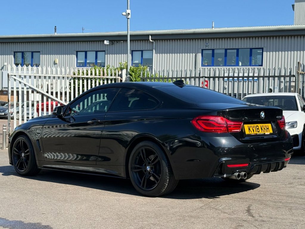 BMW 4 Series Gran Coupe 2L M Sport Black #3