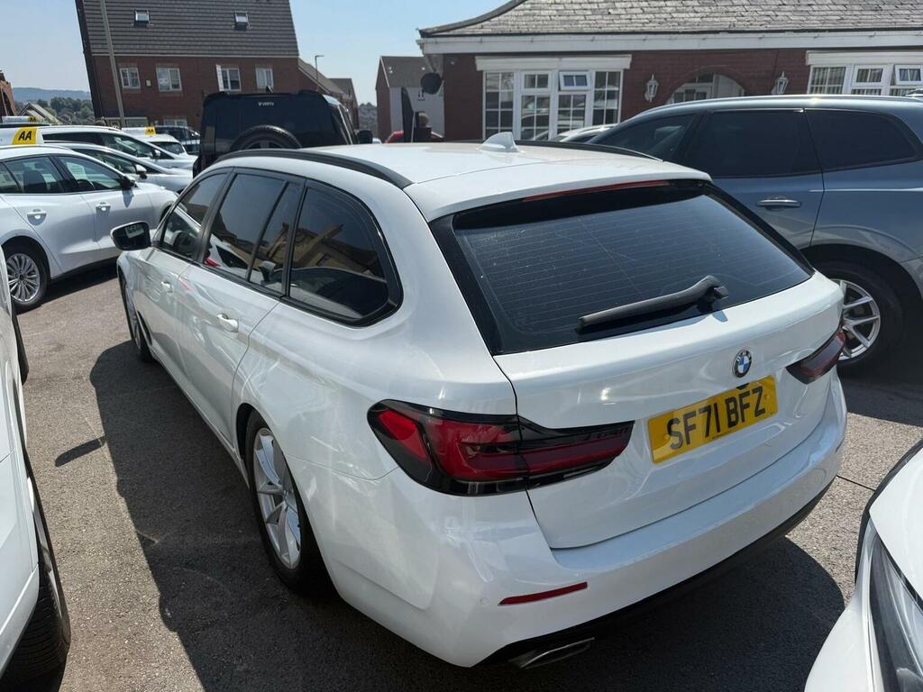 BMW 5 Series 3.0 530D Mht Se Touring Steptronic Xdrive Euro 6 SF71BFZ White #3