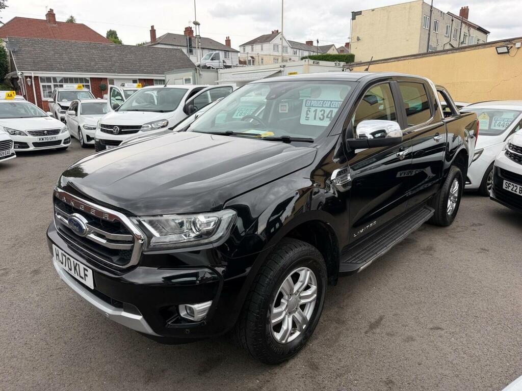 Ford Ranger 2.0 Ecoblue Limited 4Wd Euro 6 Ss HJ70KLF Black