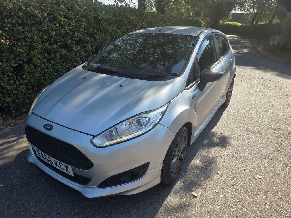 Ford Fiesta 1.0T Ecoboost St-line Euro 6 S S Silver #4