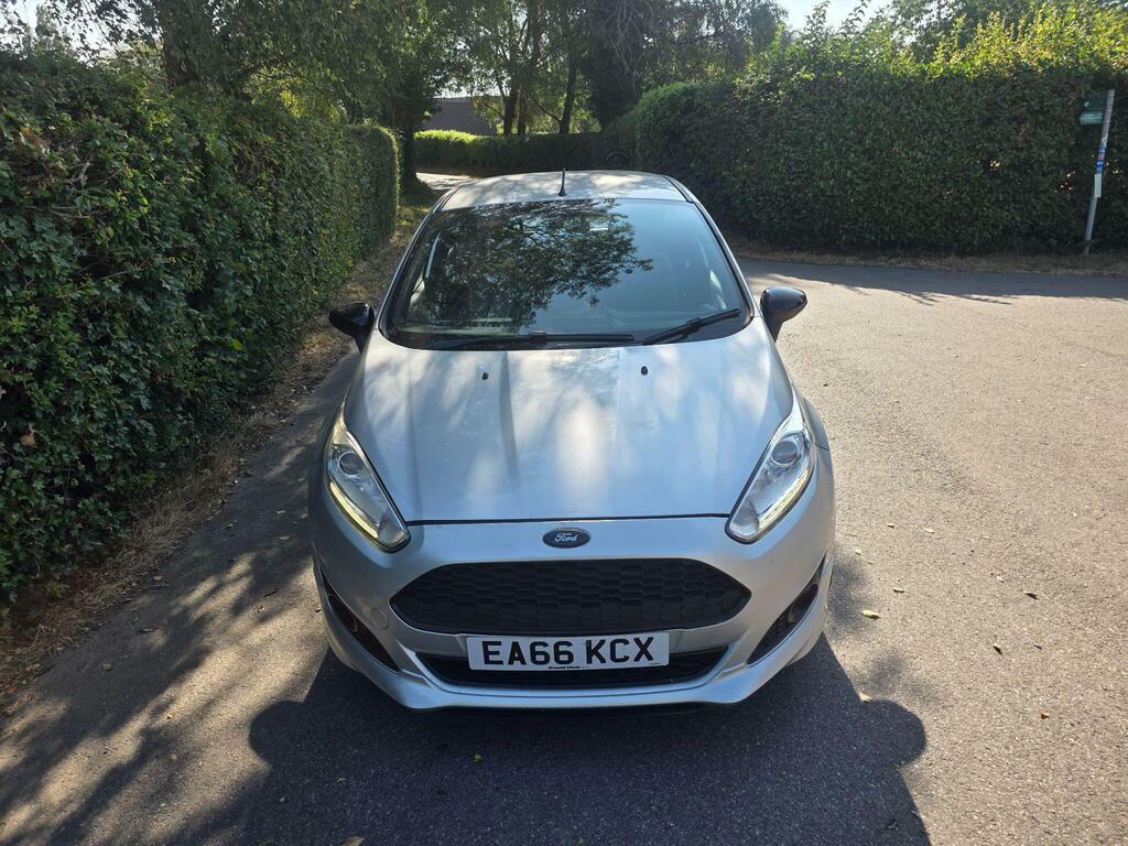 Ford Fiesta 1.0T Ecoboost St-line Euro 6 S S Silver