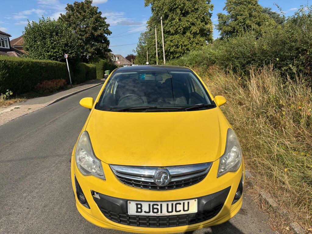 Vauxhall Corsa 1.2I 16V Limited Edition BJ61UCU Yellow #3