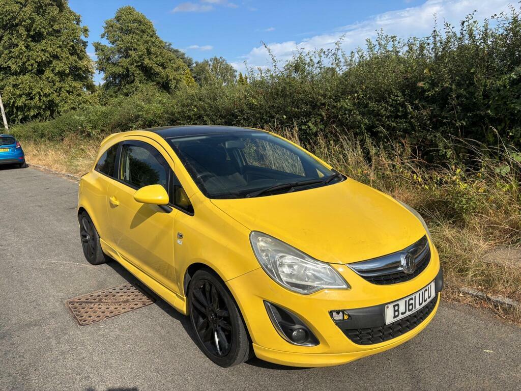 Vauxhall Corsa 1.2I 16V Limited Edition Yellow