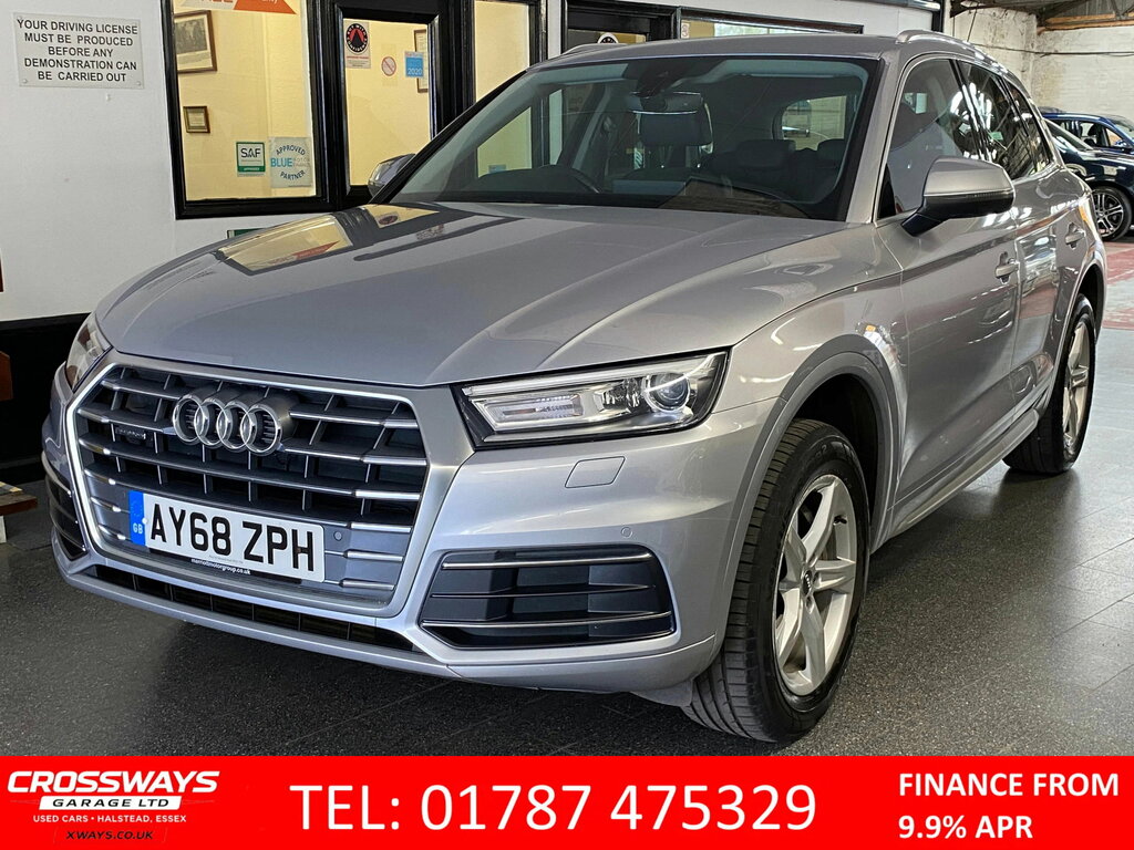Audi Q5 2.0 Tfsi 45 Sport Suv S Tronic Quattro AY68ZPH Silver