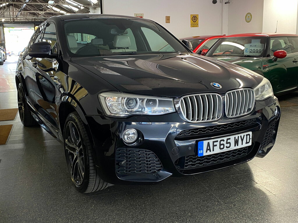 BMW X4 3.0 30D M Sport Suv Xdrive Euro 6 AF65WYD Black #5