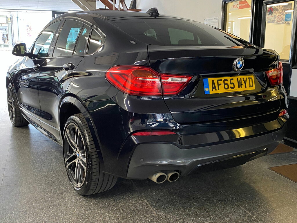 BMW X4 3.0 30D M Sport Suv Xdrive Euro 6 AF65WYD Black #2